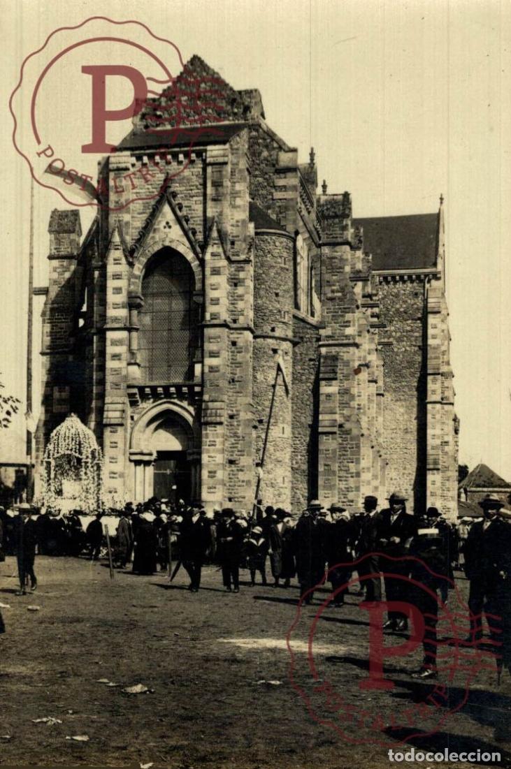 Fotograf&iacute;a antigua: FRANCIA. FRANCE. RPPC. 79 LA CHAPELLE SAINT LAURENT - sanctuaire de notre dame de la Piti&eacute;. PROCESSI