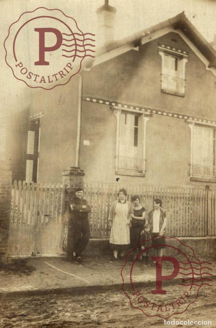 Photographie ancienne: RPPC. FOTOPOSTAL. FRANCIA. FRANCE FAMILIA. FAMILLE. FAMILY