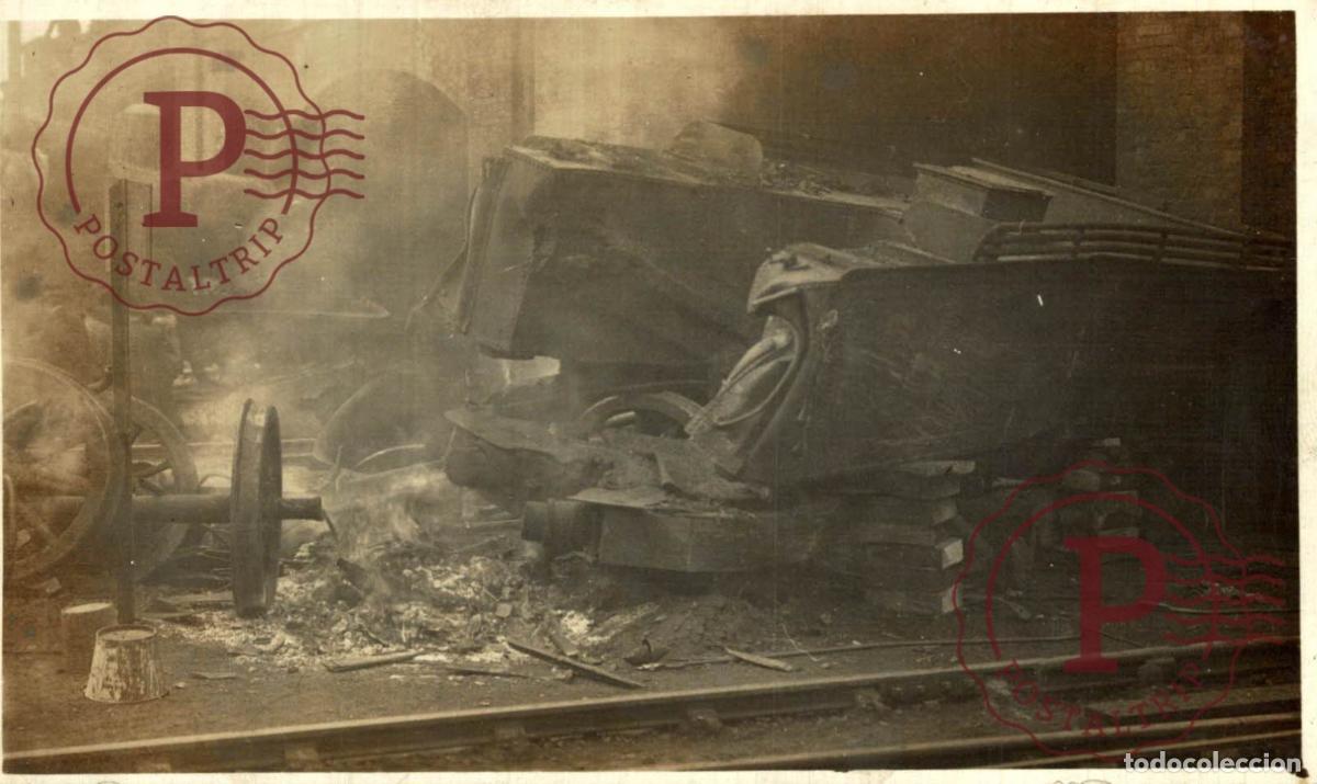 Photographie ancienne: RPPC. FOTOPOSTAL. ACCIDENTE. ACCIDENT.