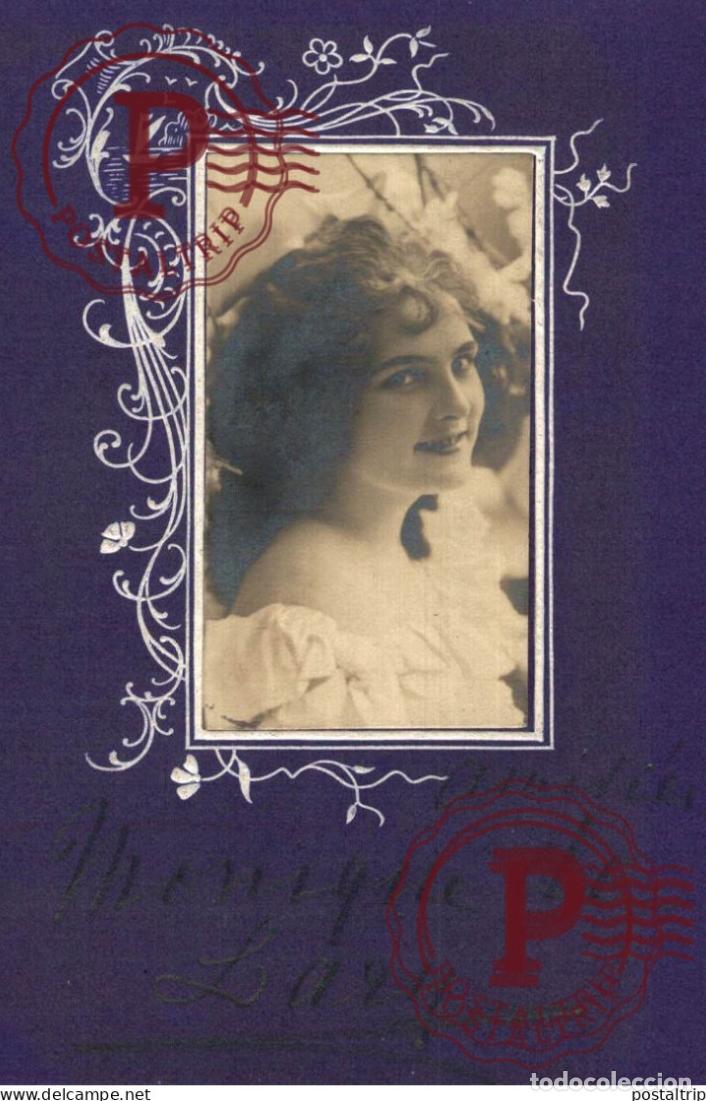 Photographie ancienne: FOTOPOSTAL. MUJER. RPPC. WOMAN . FEMME