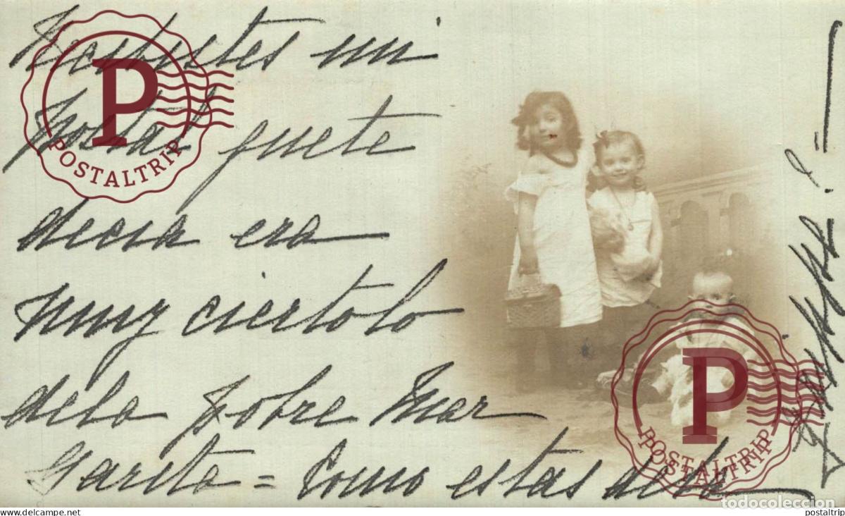 Alte Fotografie: FOTOPOSTAL. RPPC. ESPA&Ntilde;A. SPAIN. NI&Ntilde;O. CHILD. ENFANT.