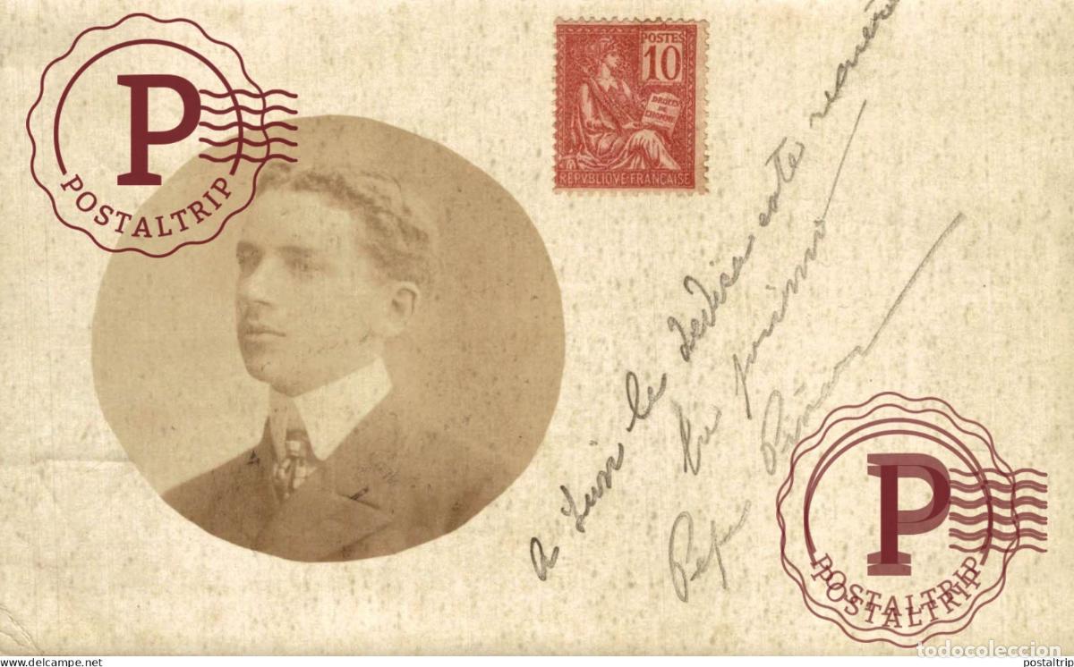 Alte Fotografie: FOTOPOSTAL. ESPA&Ntilde;A. RPPC. SPAIN. HOMBRE. MAN. HOMME.