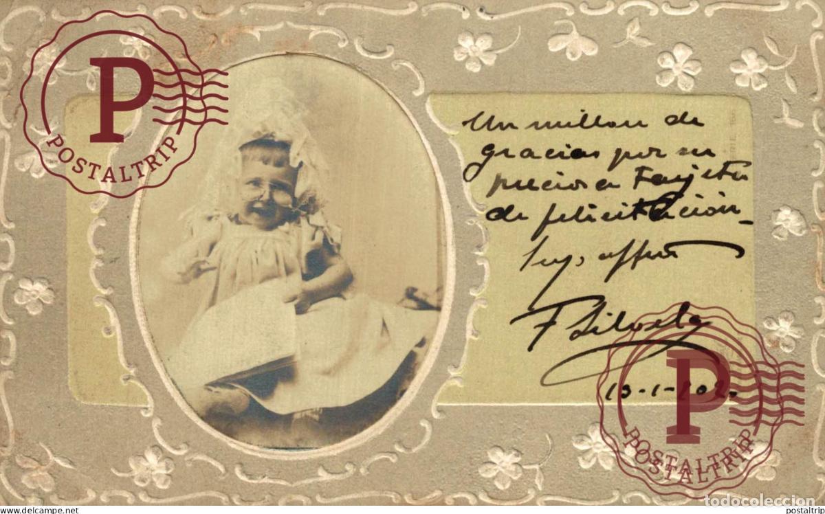 Photographie ancienne: RPPC. FOTOPOSTAL. BEBE. BABY