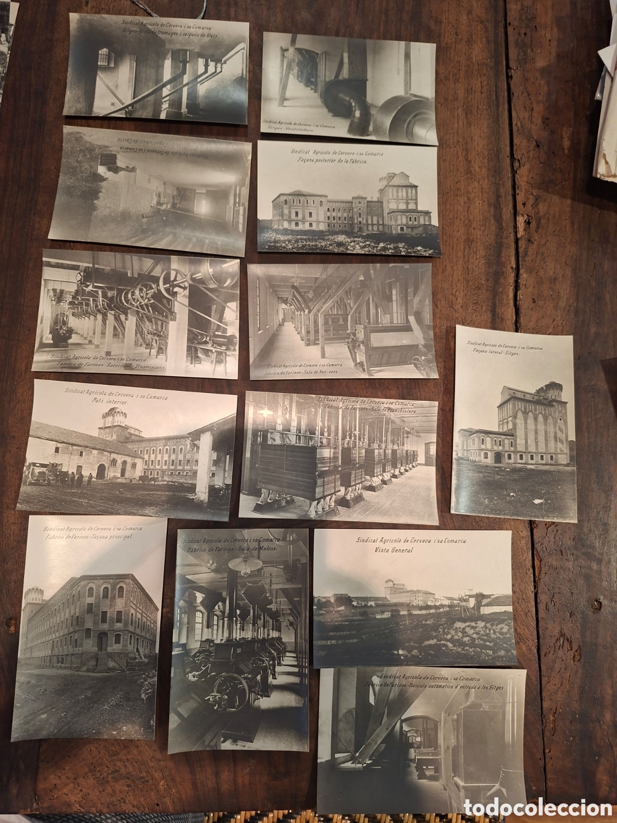 Fotograf&iacute;a antigua: Lote 11 Postales Antiguas - Sindicat Agr&iacute;cola de Cervera i sa Comarca (Lleida) - Patrimonio Industri