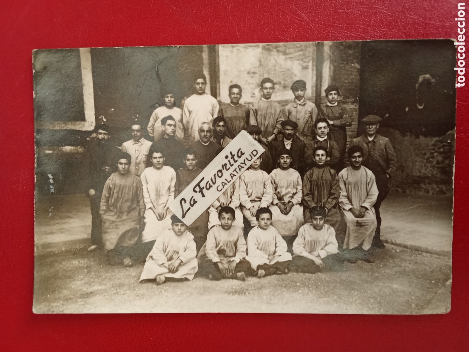 Fotograf&iacute;a antigua: Fotografia HOSPICIO PROVINCIAL de ZARAGOZA 9 diciembre a&ntilde;o 1922 JMJ