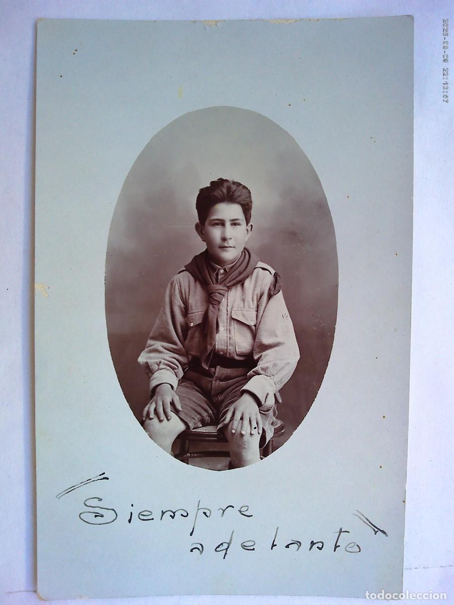 Fotograf&iacute;a antigua: BONITA FOTO DE ESTUDIO DE JOVEN BOY SCOUT , PRINCIPIOS DE SIGLO