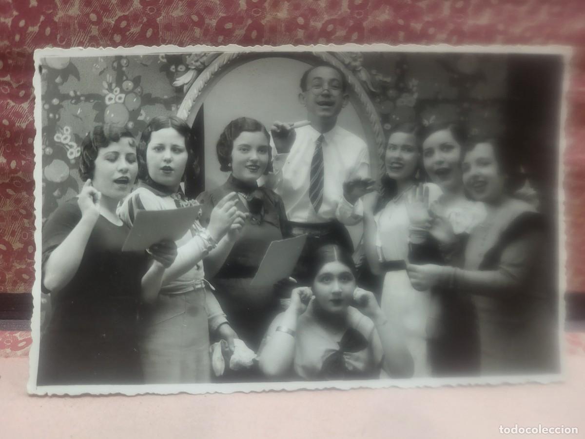 Fotograf&iacute;a antigua: ANTIGUA FOTOGRAFIA CORO O SIMILAR CARLOS ORTEGA MURCIA 1934