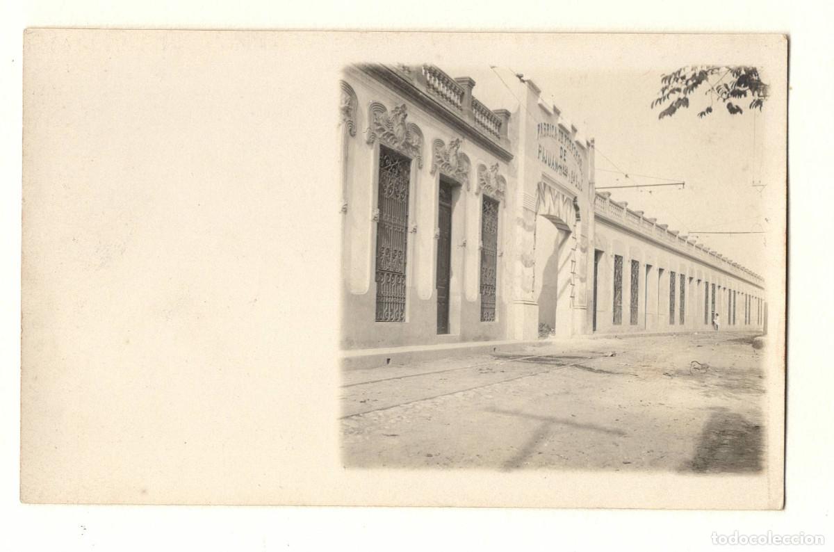 Fotograf&iacute;a antigua: F&Aacute;BRICA DE F&Oacute;SFOROS PIJUAN Y CIA. CAMAG&Uuml;EY, CUBA. 1915 APROX.