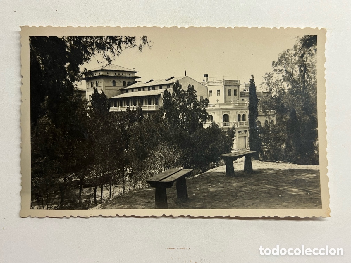 Fotograf&iacute;a antigua: COFRENTES (Valencia) Fotograf&iacute;a Vista panor&aacute;mica (h.1960?) Med&iacute;das: 14 x 9 cm.,