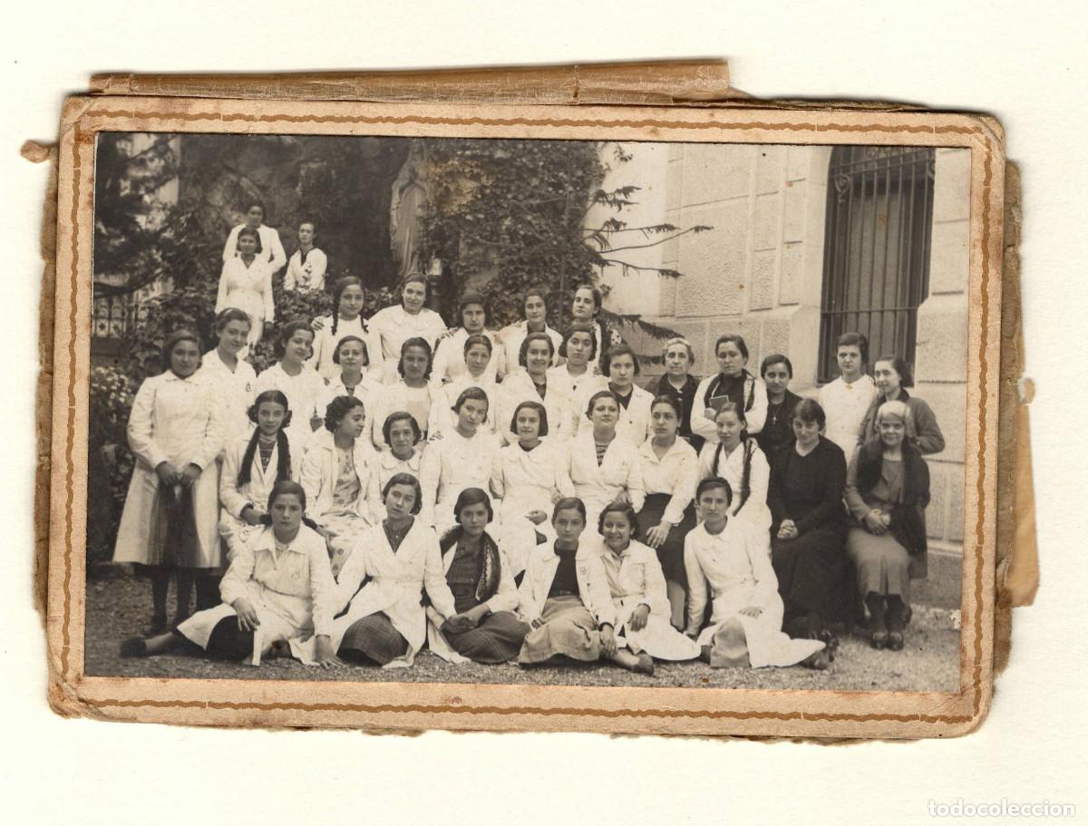 Fotograf&iacute;a antigua: RETRATO DE GRUPO, SANT ANDREU DE PALOMAR, FOTO LLU&Iacute;S BATLLE, 1936.