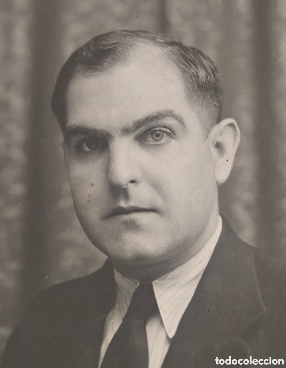 Fotograf&iacute;a antigua: FOTOGRAF&Iacute;A RETRATO DE ESTUDIO CABALLERO FOT&Oacute;GRAFO BARTOMEU PAYERAS INCA C. 1925
