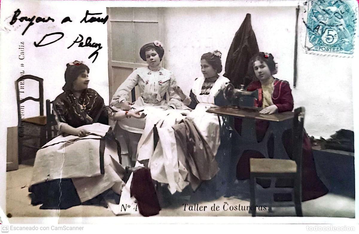 Fotograf&iacute;a antigua: TALLER DE COSTURERAS