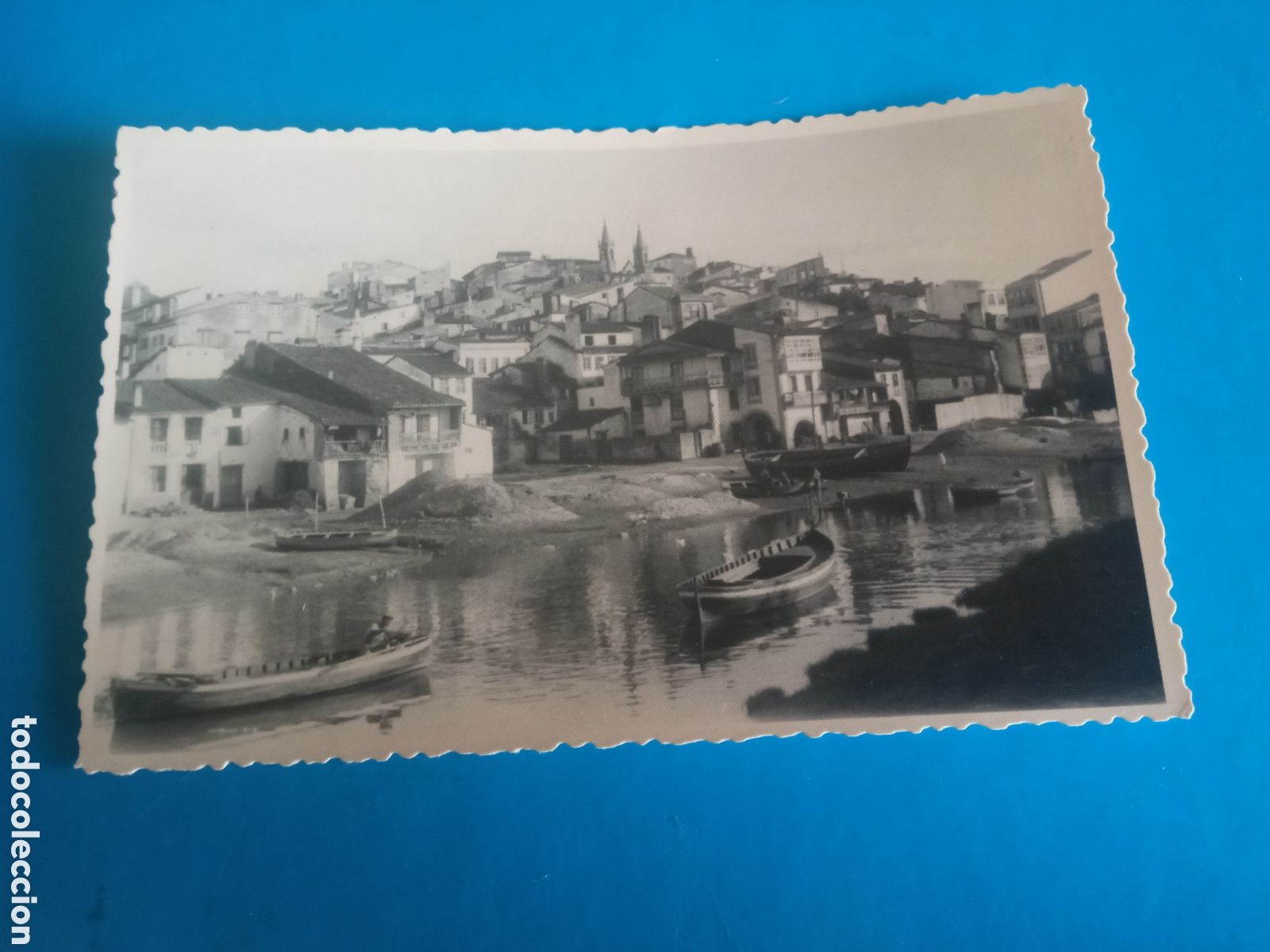Fotograf&iacute;a antigua: Antigua postal fotogr&aacute;fica, Betanzos, Foto Selgas
