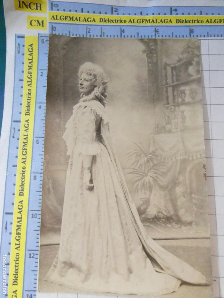 Fotograf&iacute;a antigua: FOTO FOTOGRAF&Iacute;A POSTAL. A&Ntilde;O 1905 APROX. ESCOCIA IRLANDA NORTE. DROGHEDA. MUJER DAMA ELEGANTE. 3741