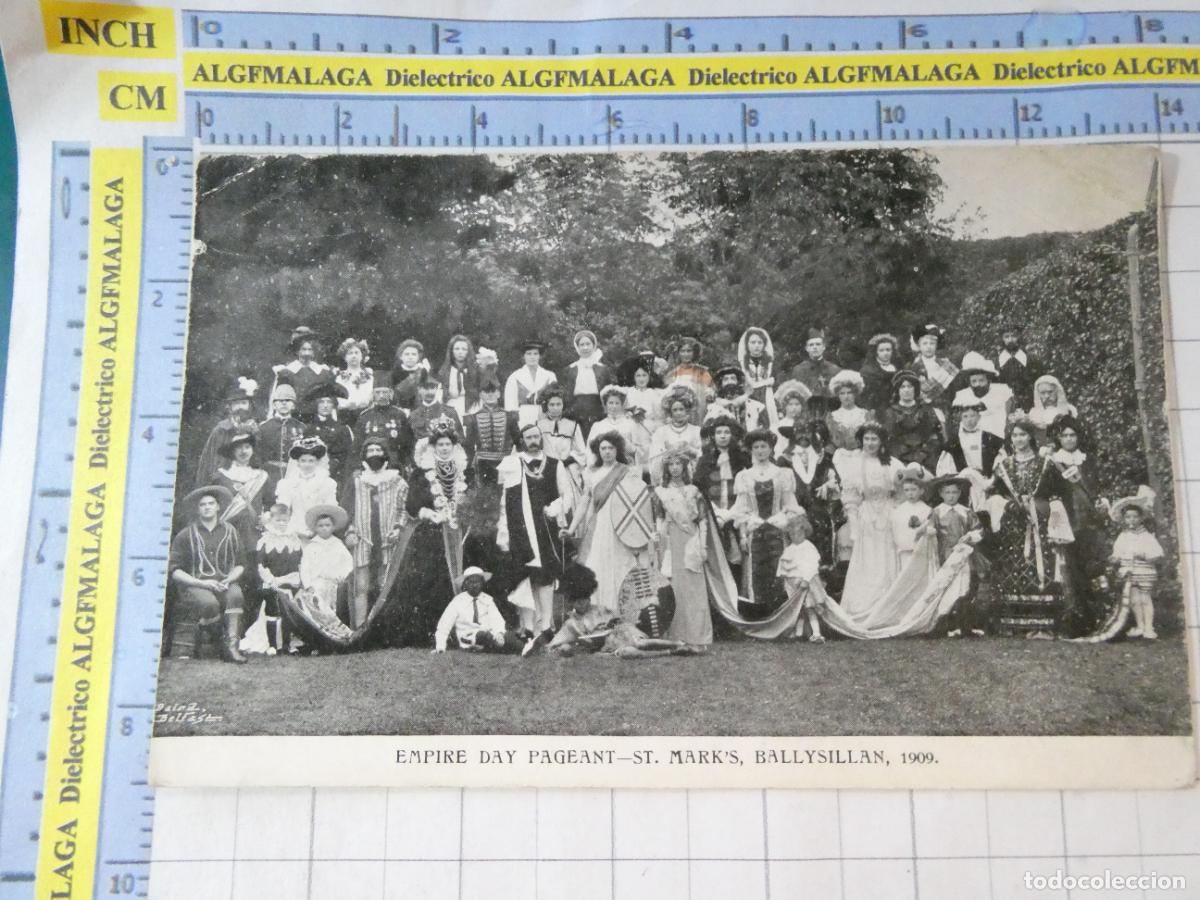 Fotograf&iacute;a antigua: FOTO FOTOGRAF&Iacute;A POSTAL. . ESCOCIA IRLANDA NORTE. EMPIRE DAY PAGEANT ST MARKS BALLYSILLAN 1909 3744