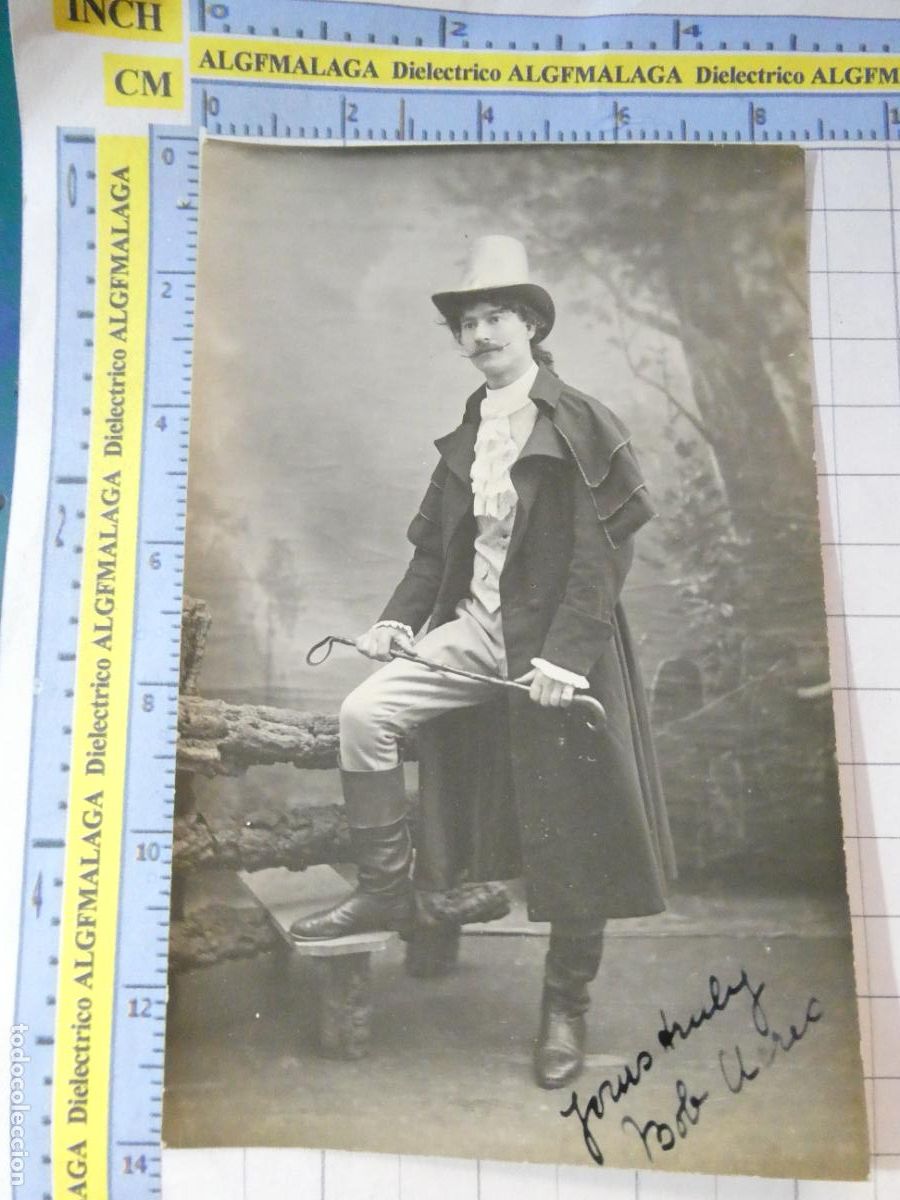 Fotograf&iacute;a antigua: FOTO FOTOGRAF&Iacute;A POSTAL. A&Ntilde;O 1905 APROX. ESCOCIA IRLANDA NORTE. HOMBRE BIGOTE GENEROSO 3751