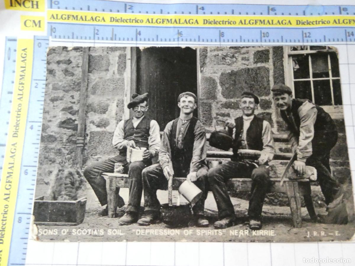 Fotograf&iacute;a antigua: FOTO FOTOGRAF&Iacute;A POSTAL. A&Ntilde;O 1905 APROX. ESCOCIA IRLANDA NORTE. SONS O'SCOTIA SOIL. KIRRIE 3755