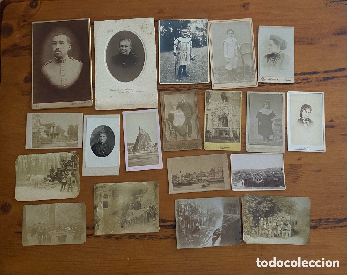 Photographie ancienne: Fotos de carton antiguas 19 fotos