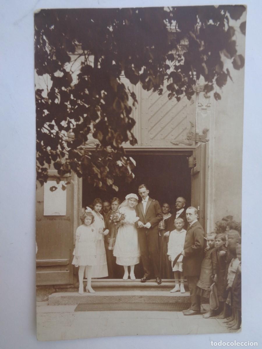 Fotograf&iacute;a antigua: FOTO DE BODA DE FAMILIA DE ALEMANIA , 1920