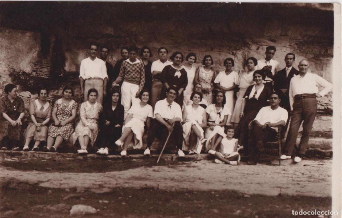 Fotograf&iacute;a antigua: ANTIGUA FOTOGRAFIA GRUPAL FAMILIAR - A&Ntilde;OS 20/40 - (9X14)