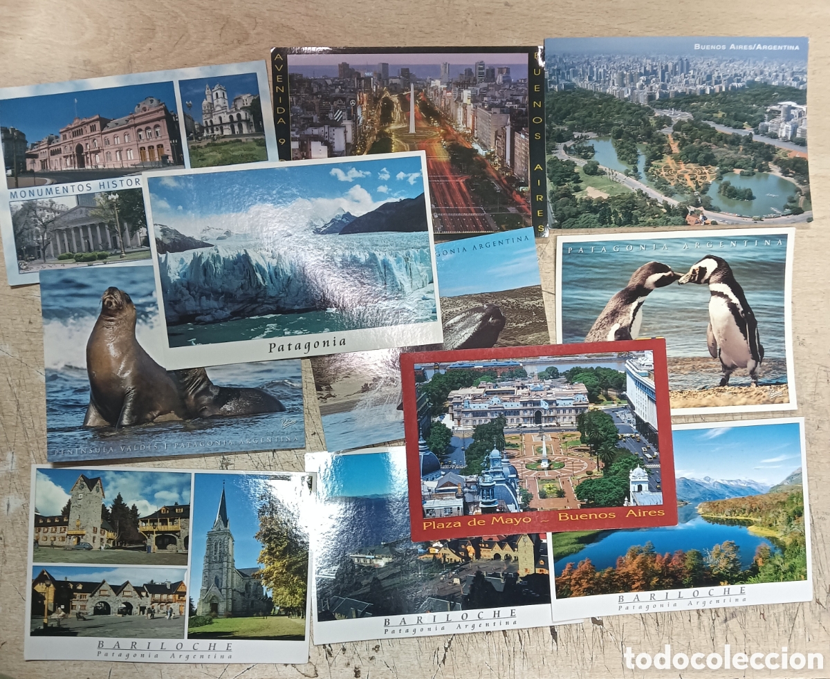 Fotograf&iacute;a antigua: Lote de Postales Vintage Argentina
