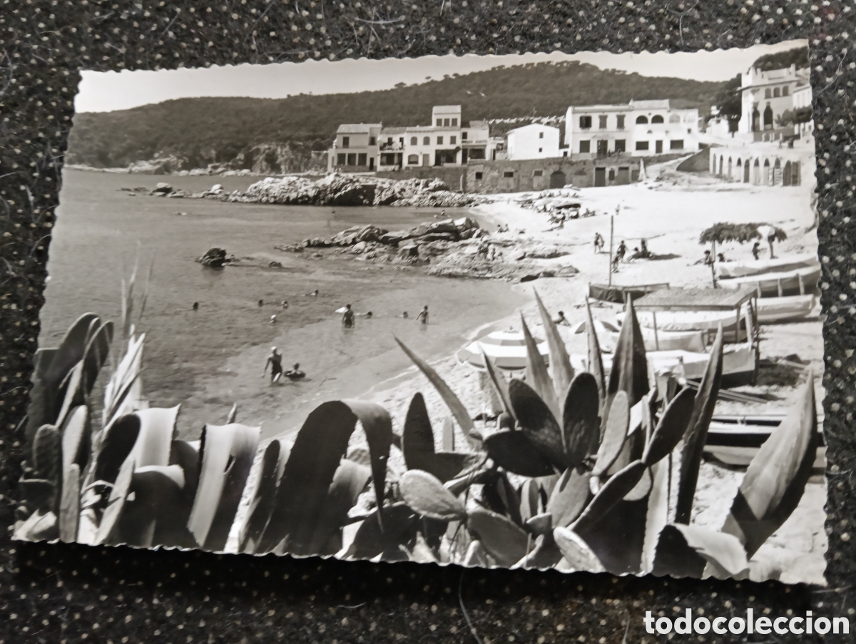 Fotograf&iacute;a antigua: Postal de la Costa Brava Palafrugell, Calella Gerona - El Canadell, ed. Agusti