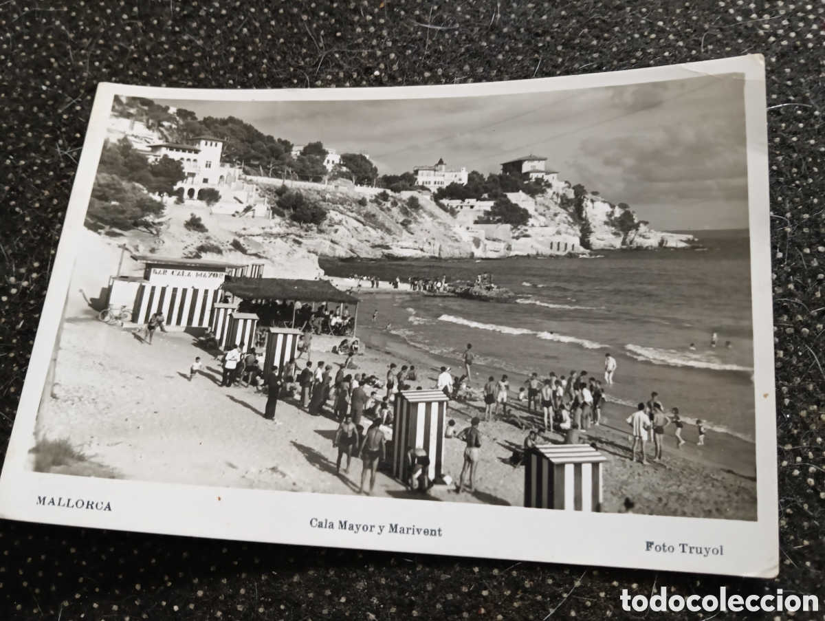 Fotograf&iacute;a antigua: Postal de 1955 de Mallorca Cala Mayor y Marivent, Foto Truyol