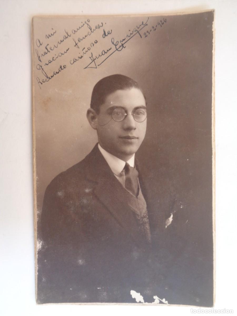 Fotograf&iacute;a antigua: BONITA FOTO DE JOBEN ELEGANTE , 1926. DE NYSSEN , BARCELONA