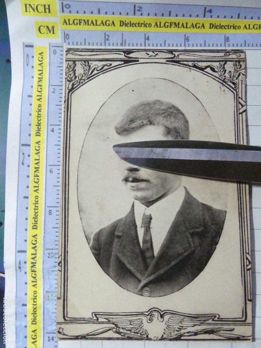 Fotograf&iacute;a antigua: FOTO FOTOGRAF&Iacute;A POSTAL. A&Ntilde;O 1905 APROX. ESCOCIA IRLANDA NORTE. HOMBRE DUNDEE 1906. 2854