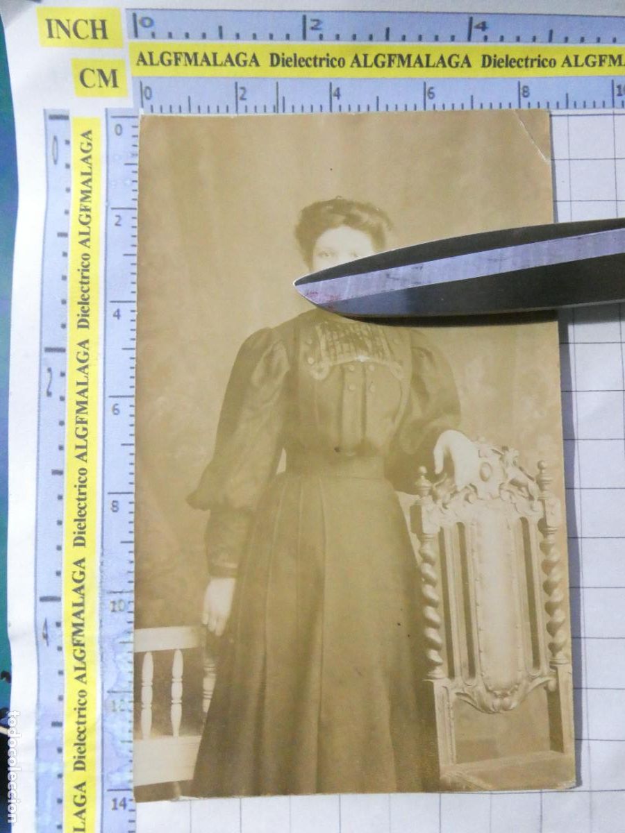 Fotograf&iacute;a antigua: FOTO FOTOGRAF&Iacute;A POSTAL. A&Ntilde;O 1905 APROX. ESCOCIA IRLANDA NORTE. MUJER DAMA JOVEN. 2870