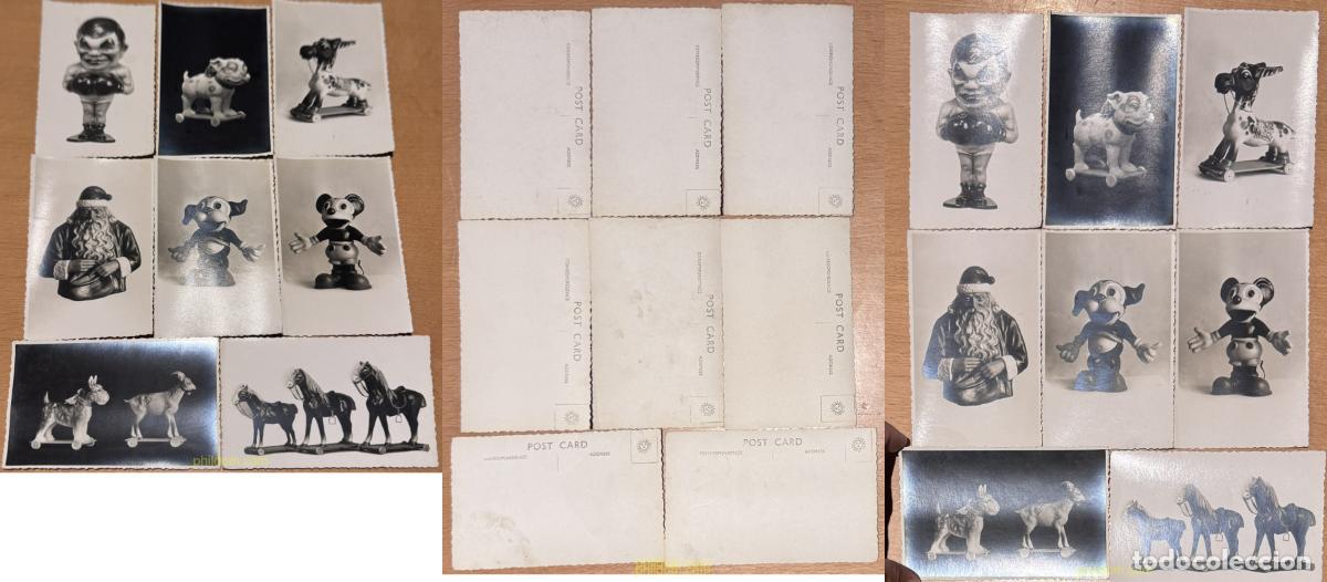 Fotograf&iacute;a antigua: ANTIGUAS POSTALES CON FOTOS DE JUGUETES DE LA EPOCA - POST CARD correspondence Address -