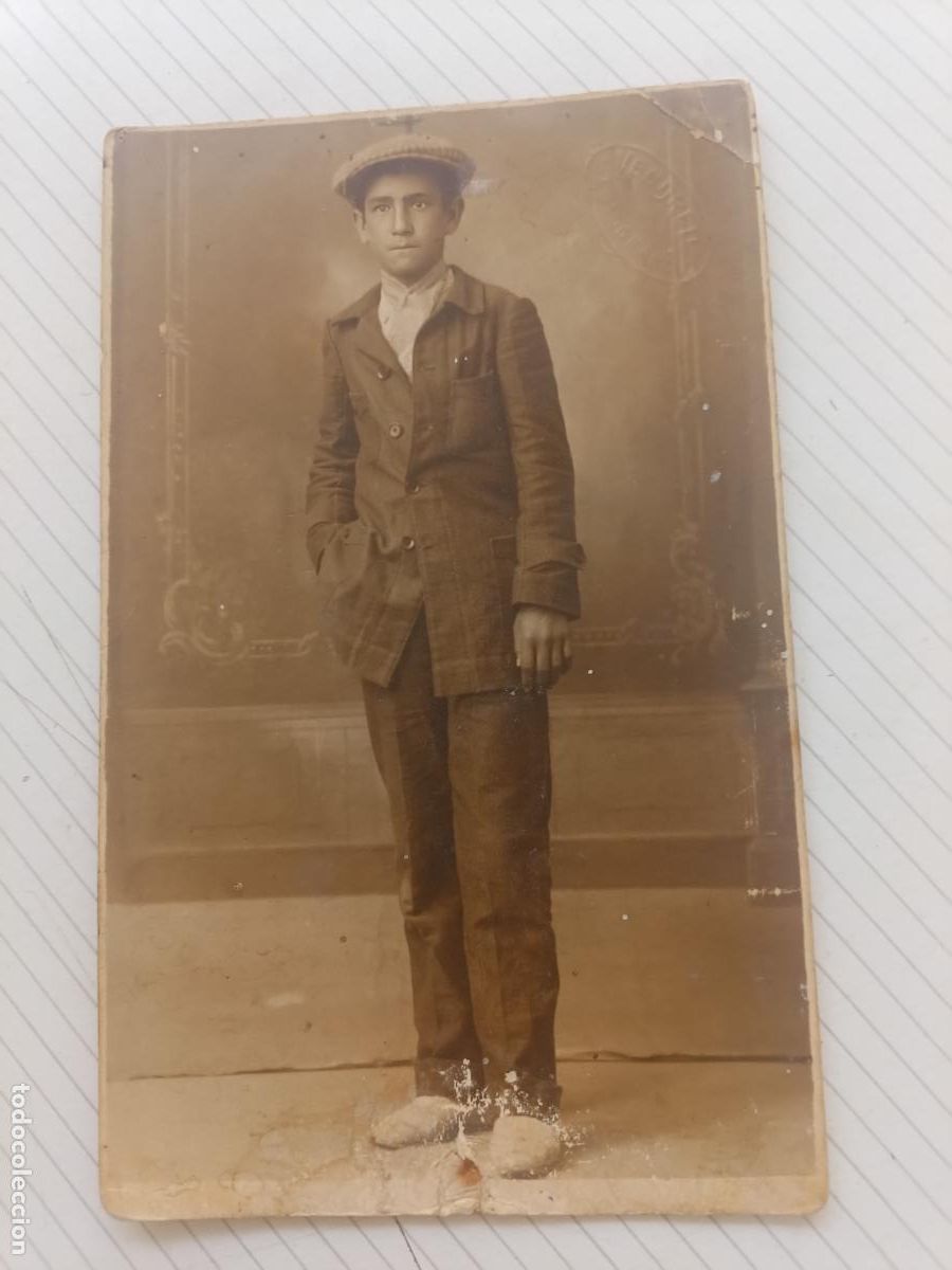 Fotograf&iacute;a antigua: Vendrell fot&oacute;grafo, Valencia. Tarjeta postal