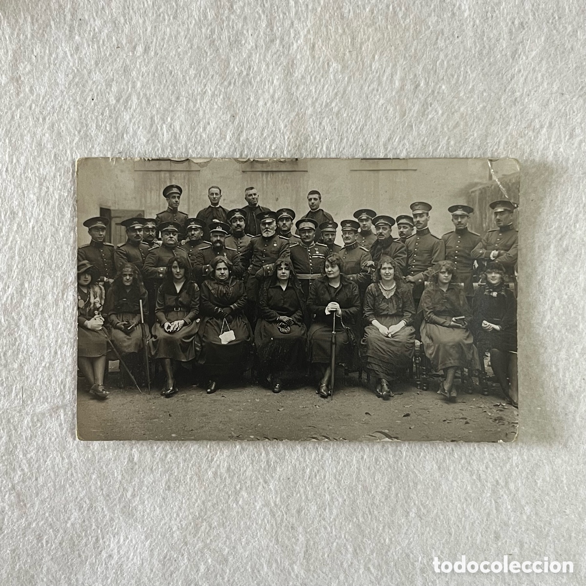 Fotograf&iacute;a antigua: MILITAR / FOTOGRAF&Iacute;A POSTAL / REGIMIENTO INFANTER&Iacute;A ASIA 55