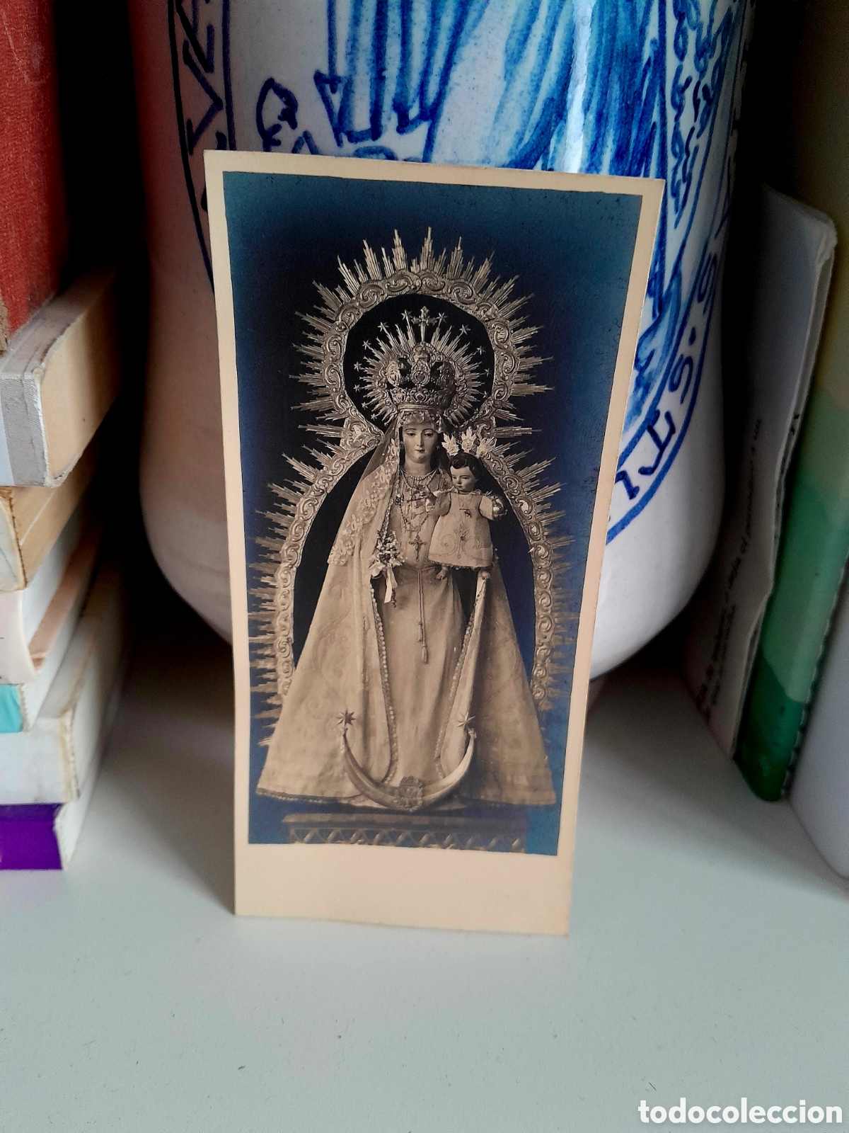 Fotograf&iacute;a antigua: Sevilla- Virgen del Valle Colegio del Sagrado Coraz&oacute;n 1944
