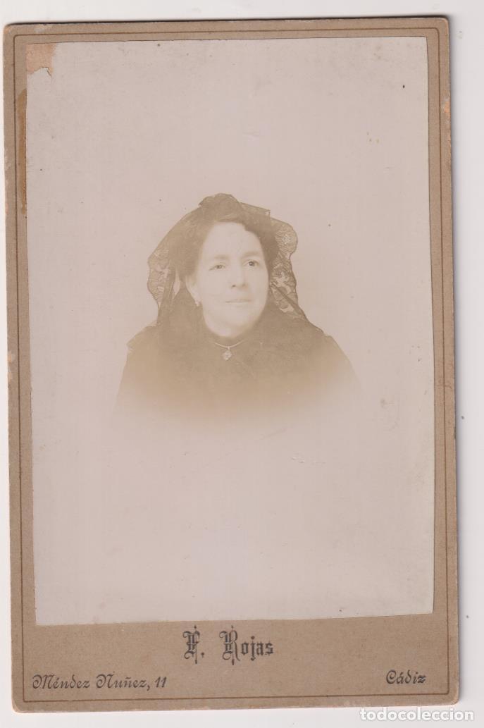 Fotograf&iacute;a antigua: Fotograf&iacute;a (14x9,5) Alb&uacute;mina. Foto. F. Rojas-C&aacute;diz
