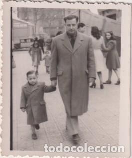 Fotograf&iacute;a antigua: Fotograf&iacute;a (8x7 cm.) Foto Zarca. Ampliaciones y Reproducciones. Barcelona