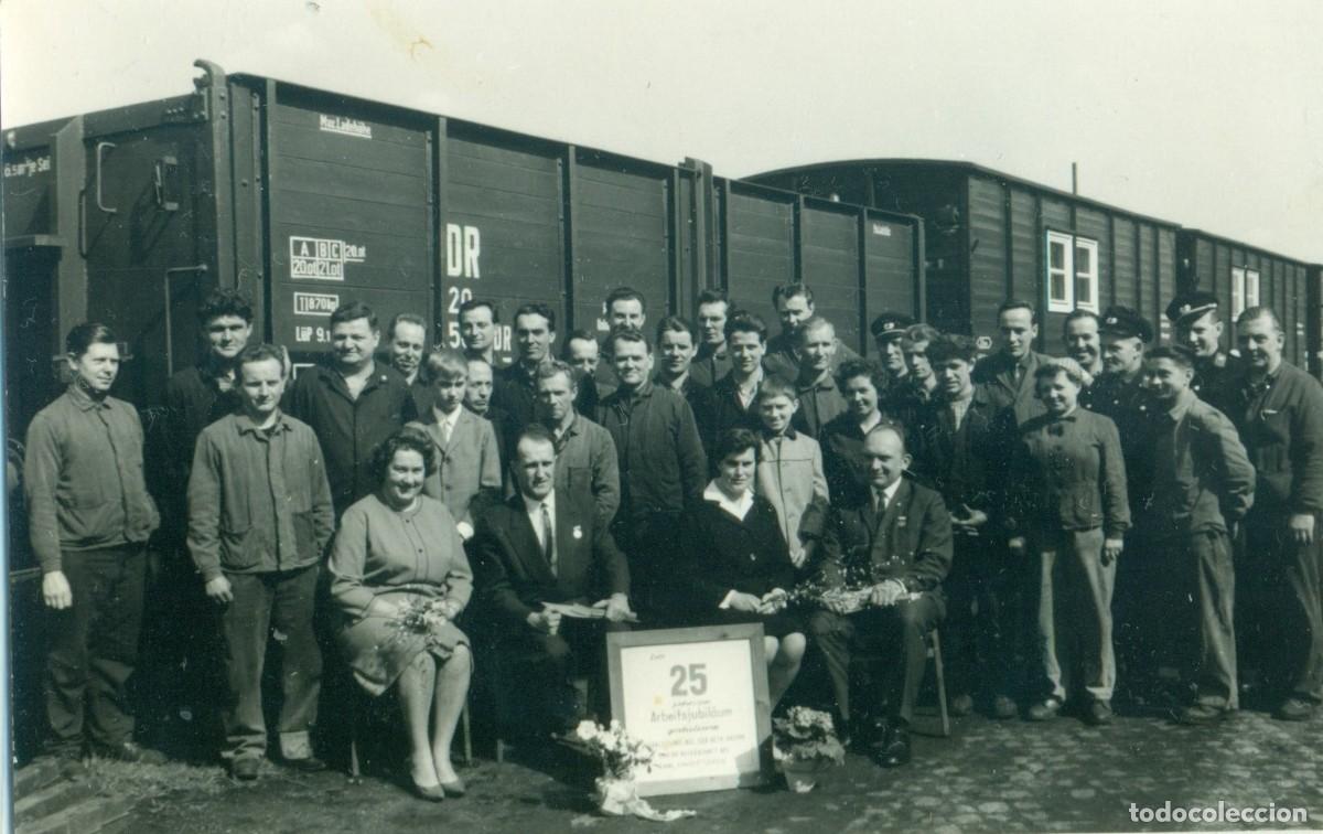 Fotograf&iacute;a antigua: ALEMANIA. 25 ANIVERSARIO TALLERES REPARACION FERROCARRIL. HACIA 1940.
