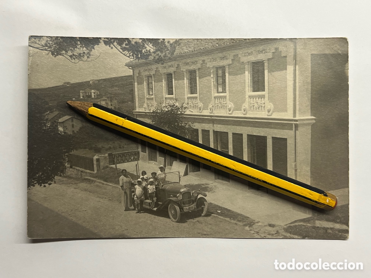 Fotograf&iacute;a antigua: VIO&Ntilde;O DE PI&Eacute;LAGOS ?? Santander. Fotograf&iacute;a antigua Escuelas p&uacute;blicas.. (h.1910?) Medidas: 14 x 9 cm.
