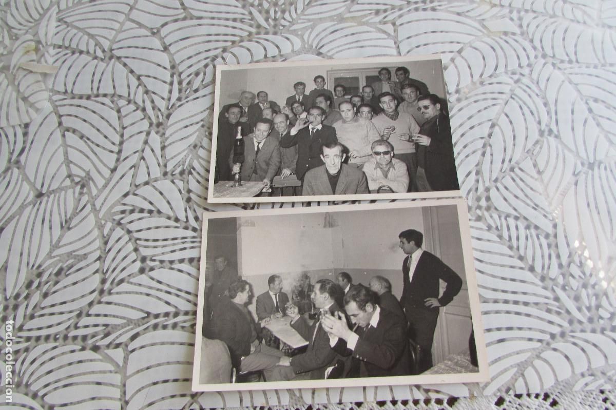Fotograf&iacute;a antigua: LOTE 2 FOTOS CELEBRACIONES AMIGOS D MARCOS SALAMANCA