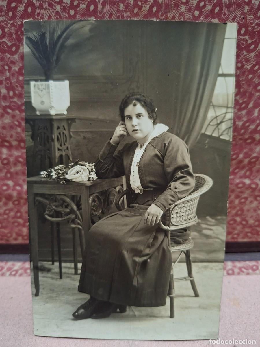 Fotograf&iacute;a antigua: ANTIGUA FOTOGRAFIA RETRATO CIEZA MURCIA 1917