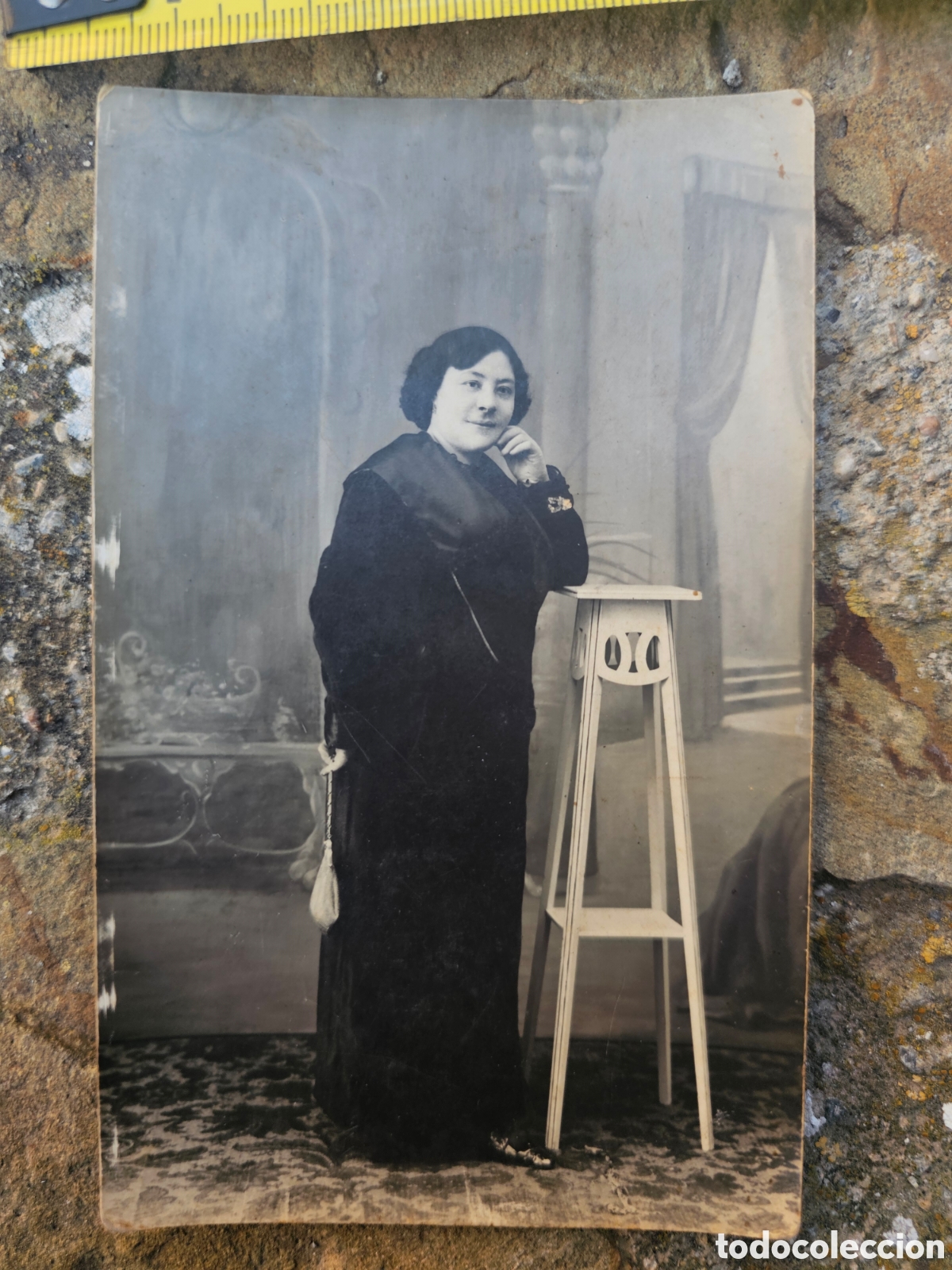 Fotograf&iacute;a antigua: Postal Fotogr&aacute;fica Antigua &ndash; Retrato de Se&ntilde;ora &ndash; Fotograf&iacute;a Moderna (Barcelona, c. 1910-1920)