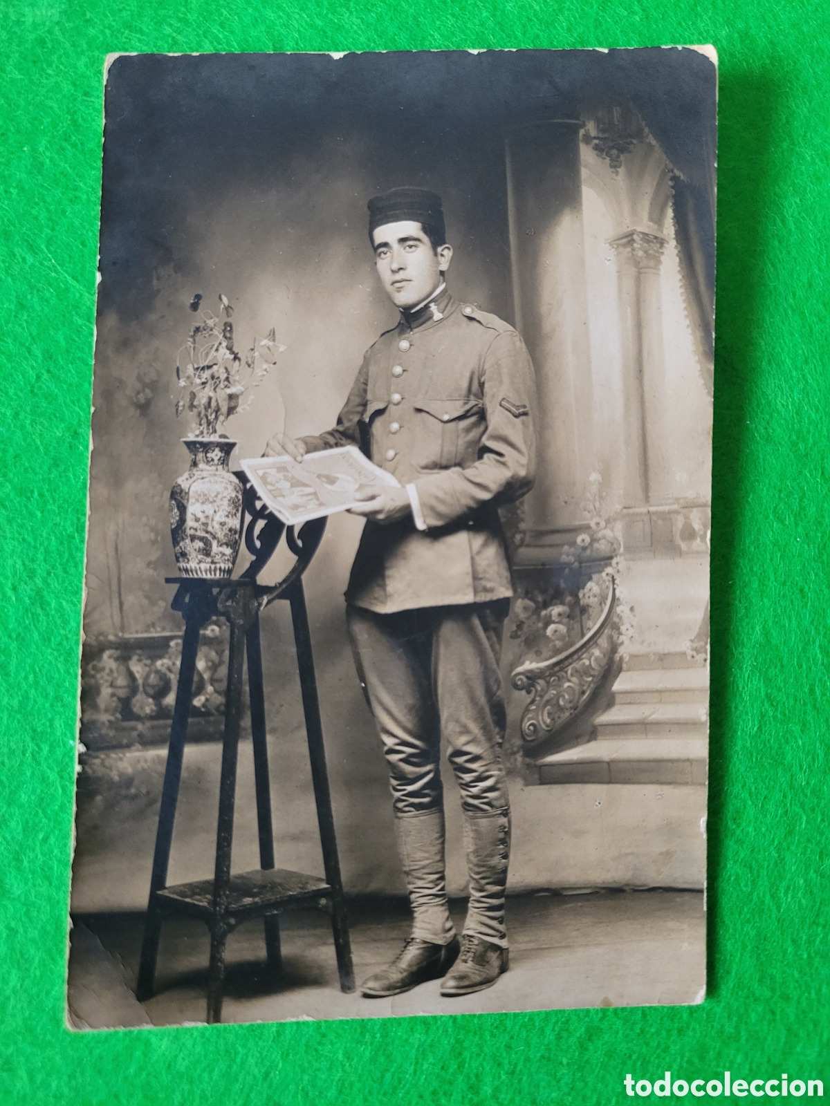 Fotografia antica: ANTIGUA POSTAL SOLDADO