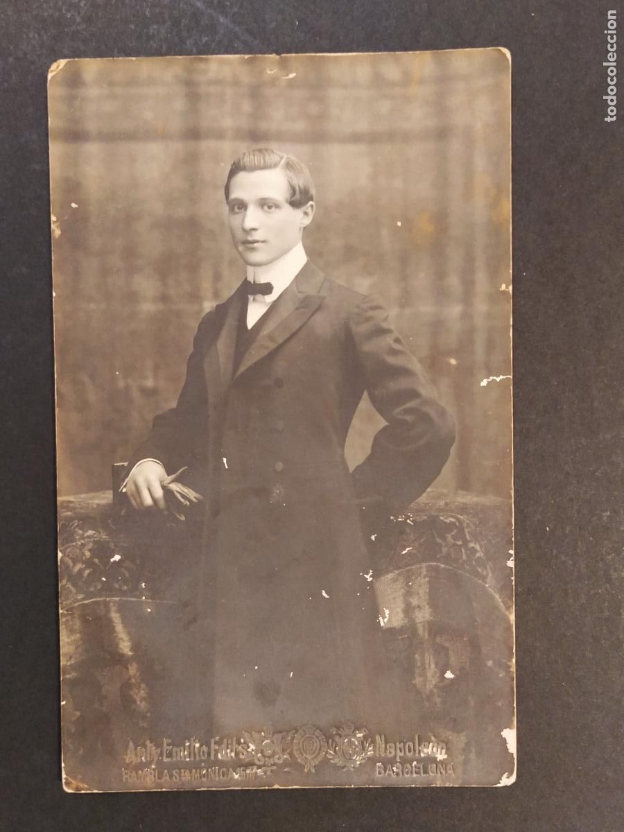 Fotograf&iacute;a antigua: LUIS MARIA - FOTO NAPOLEON , BARCELONA - FOTOGRAFIA ANTIGUA -(116.430)