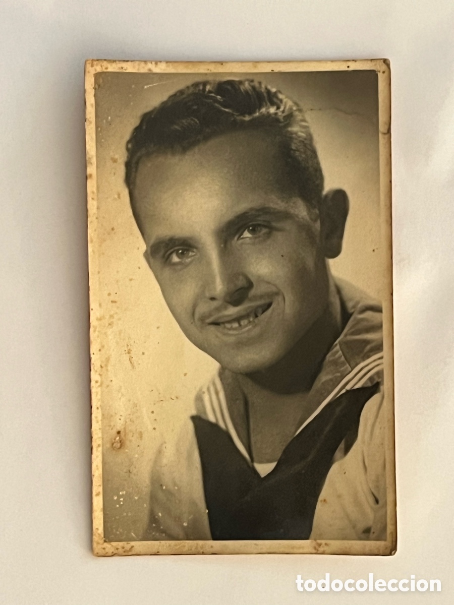 Fotograf&iacute;a antigua: CARTAGENA. Infanter&iacute;a de Marina, Joven Marinero Valenciano&hellip; Fotograf&iacute;a Moderna (h.1945?)