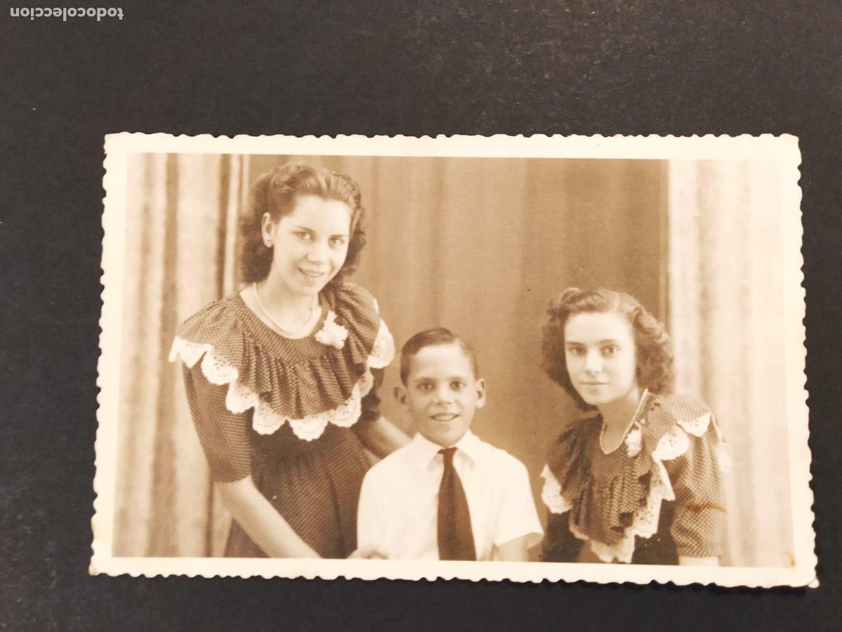 Fotograf&iacute;a antigua: FILITA SEBASTIANA Y ANTONIO CUENCA - FOTO PUJOL - POSTAL - FOTOGRAFIA ANTIGUA -(116.438)