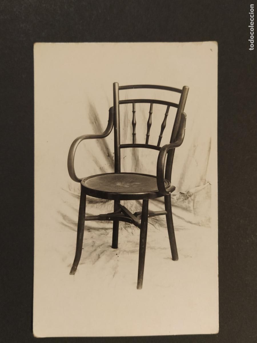 Fotograf&iacute;a antigua: SILLA DE MADERA - POSTAL - FOTOGRAFIA ANTIGUA -(116.445)