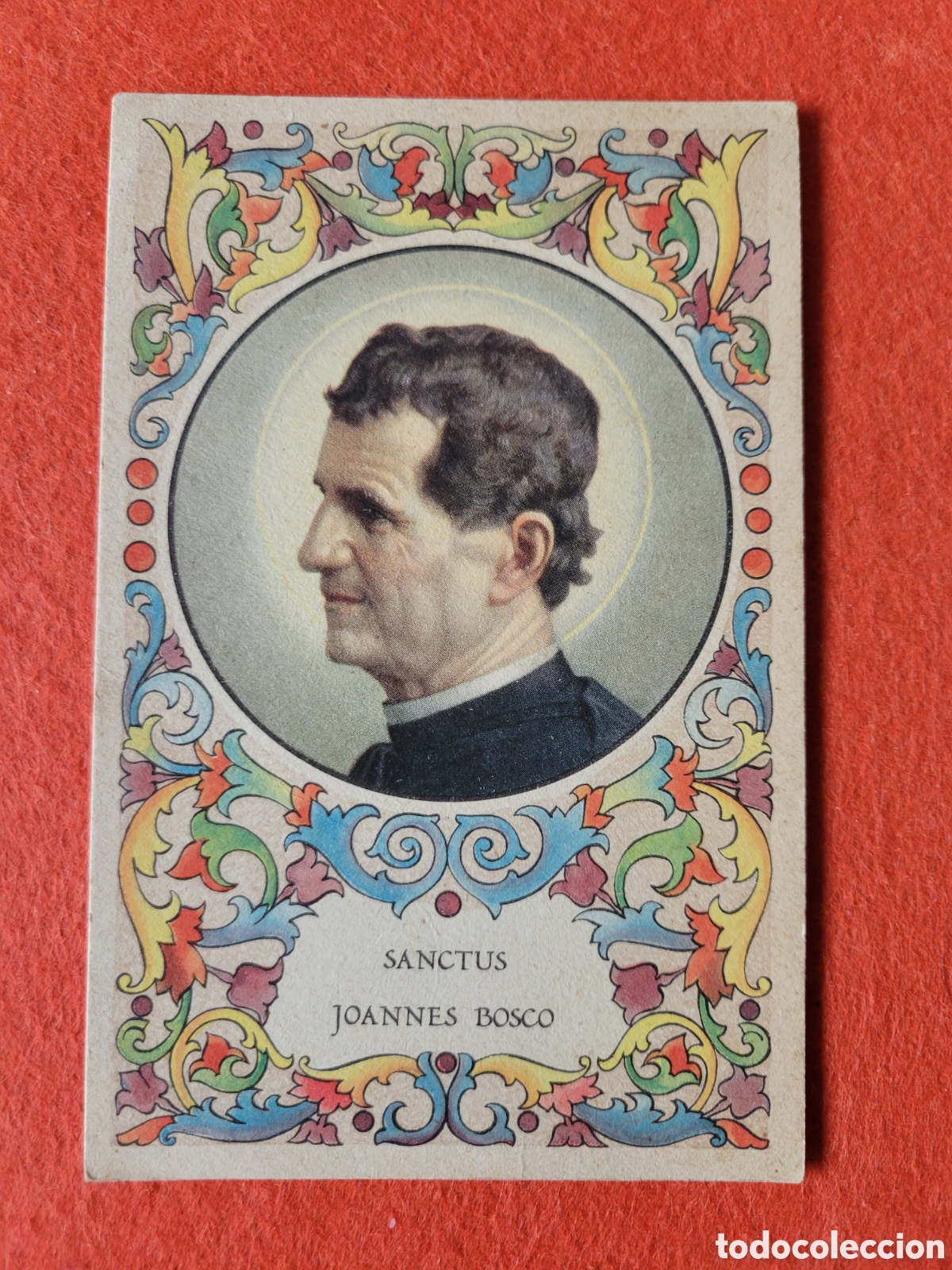 Fotograf&iacute;a antigua: ANTIGUA POSTAL SANTUS JOANNES BOSCO