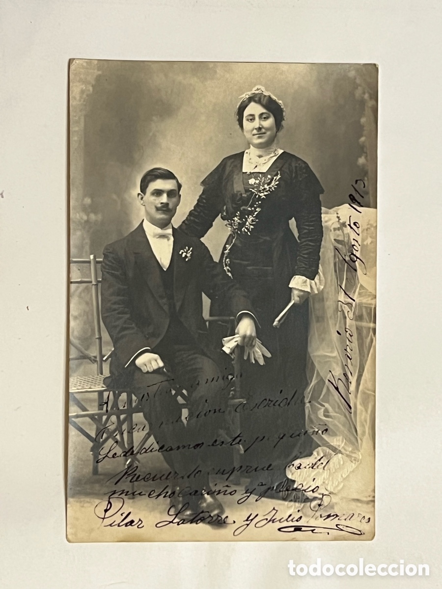 Fotograf&iacute;a antigua: ROSARIO, Buenos Aires.. Fotograf&iacute;a Pilar Latorre y Julio Pomares&hellip;, 31 de Agosto de 1913