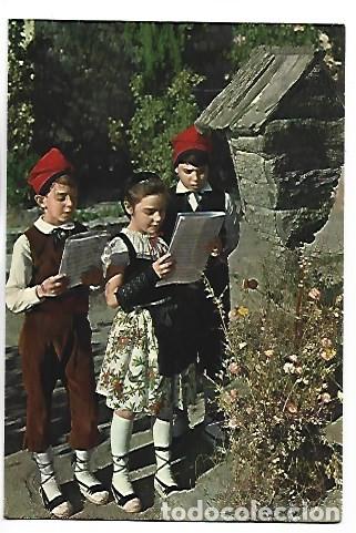 Fotograf&iacute;a antigua: ESTAMPA DE NI&Ntilde;OS CATALANES