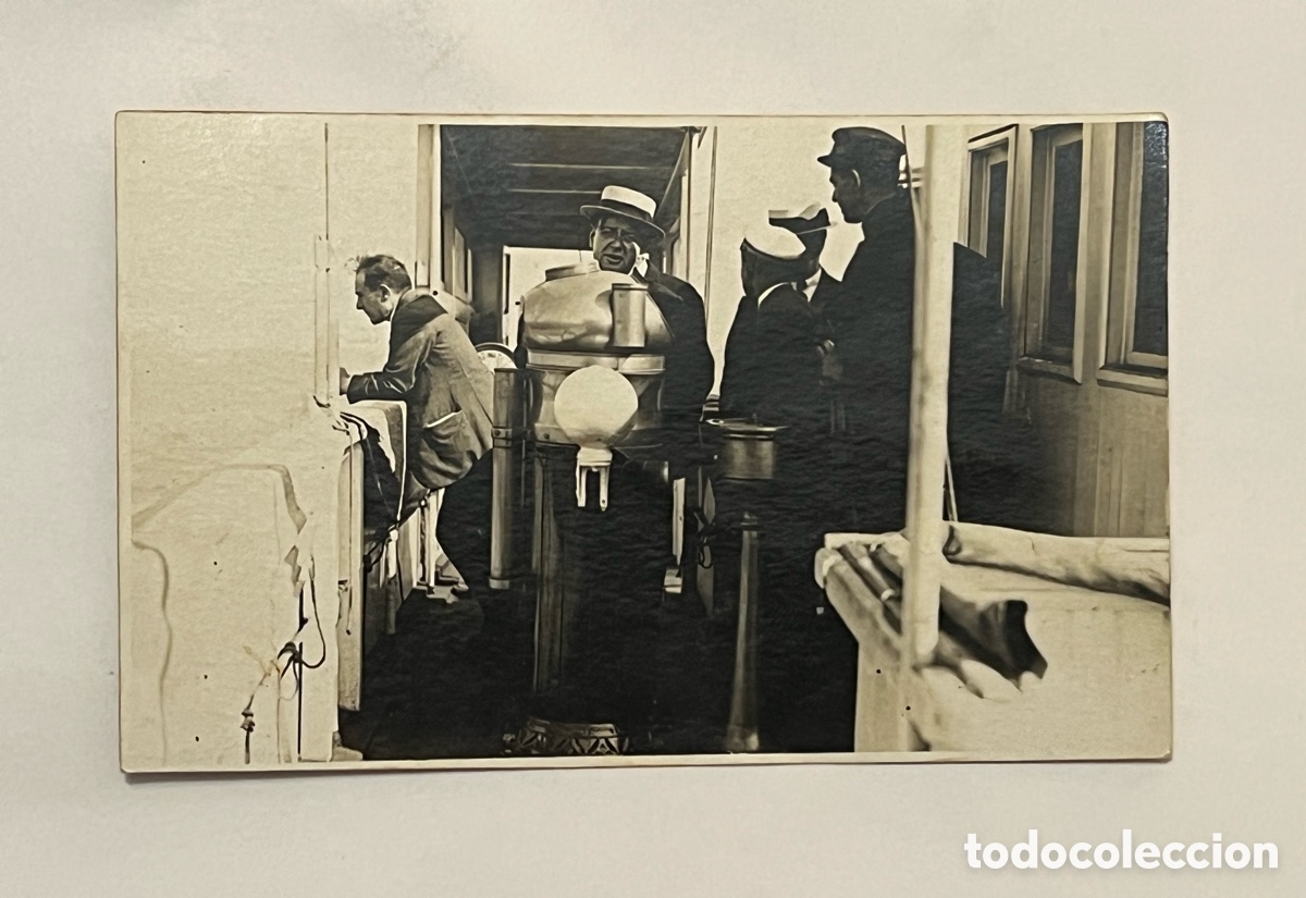 Fotograf&iacute;a antigua: BARCELONA. Fotograf&iacute;a L&rsquo;Avi Joaquim apostat a la barana Cami de L&rsquo;Habana.. (h.1910?)